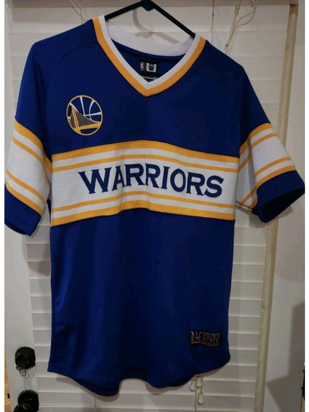 GOLDEN STATE WARRIORS adult medium practice shooting shirt